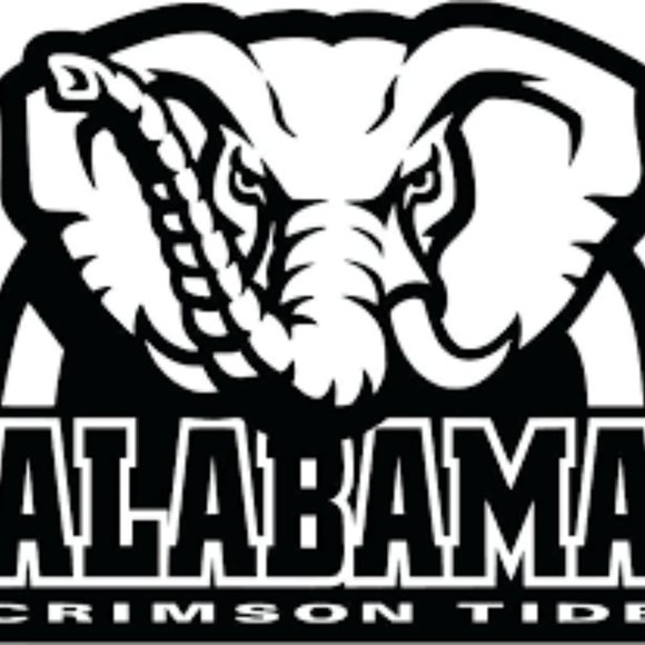 Vinyl Decal for Window - Alabama Crimson Tide, 16" - Picture 1 of 3